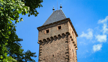 Burg Hirschhorn im Neckartal