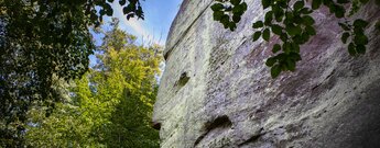 der Burgfels des Château du Helfenstein