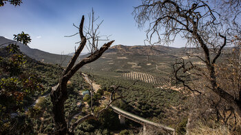 die Via Verde unterhalb des Dorfes Zuheros