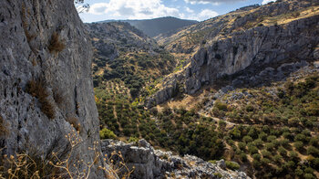 ie Schlucht des Río Bailón