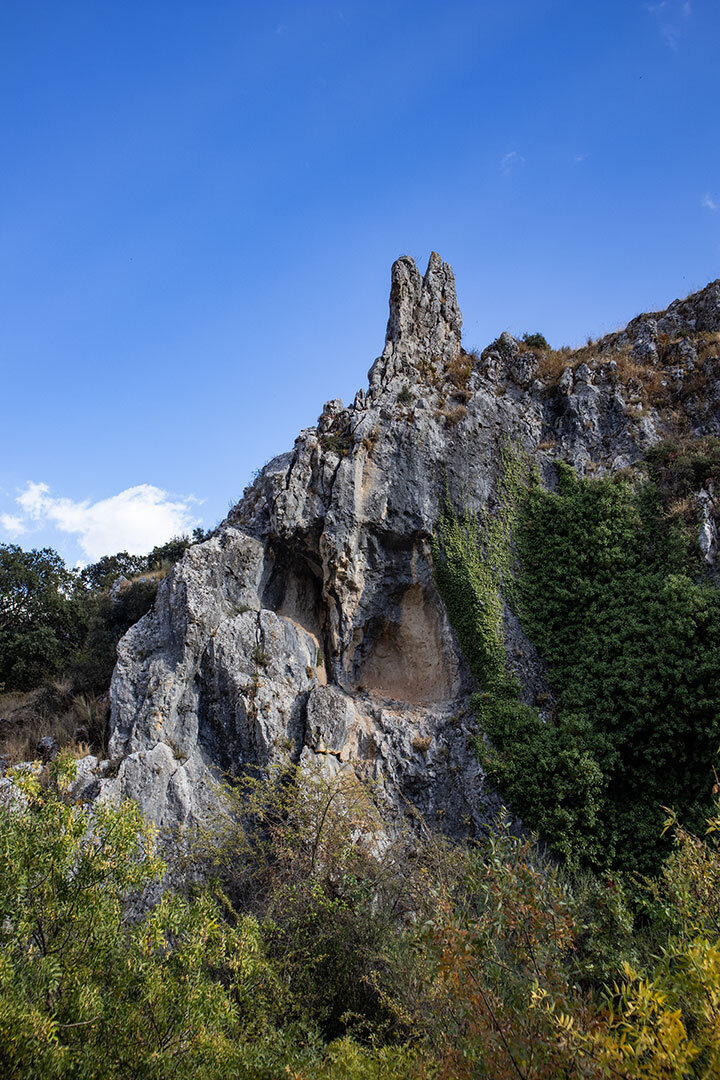Felsporn im Bailón-Tal