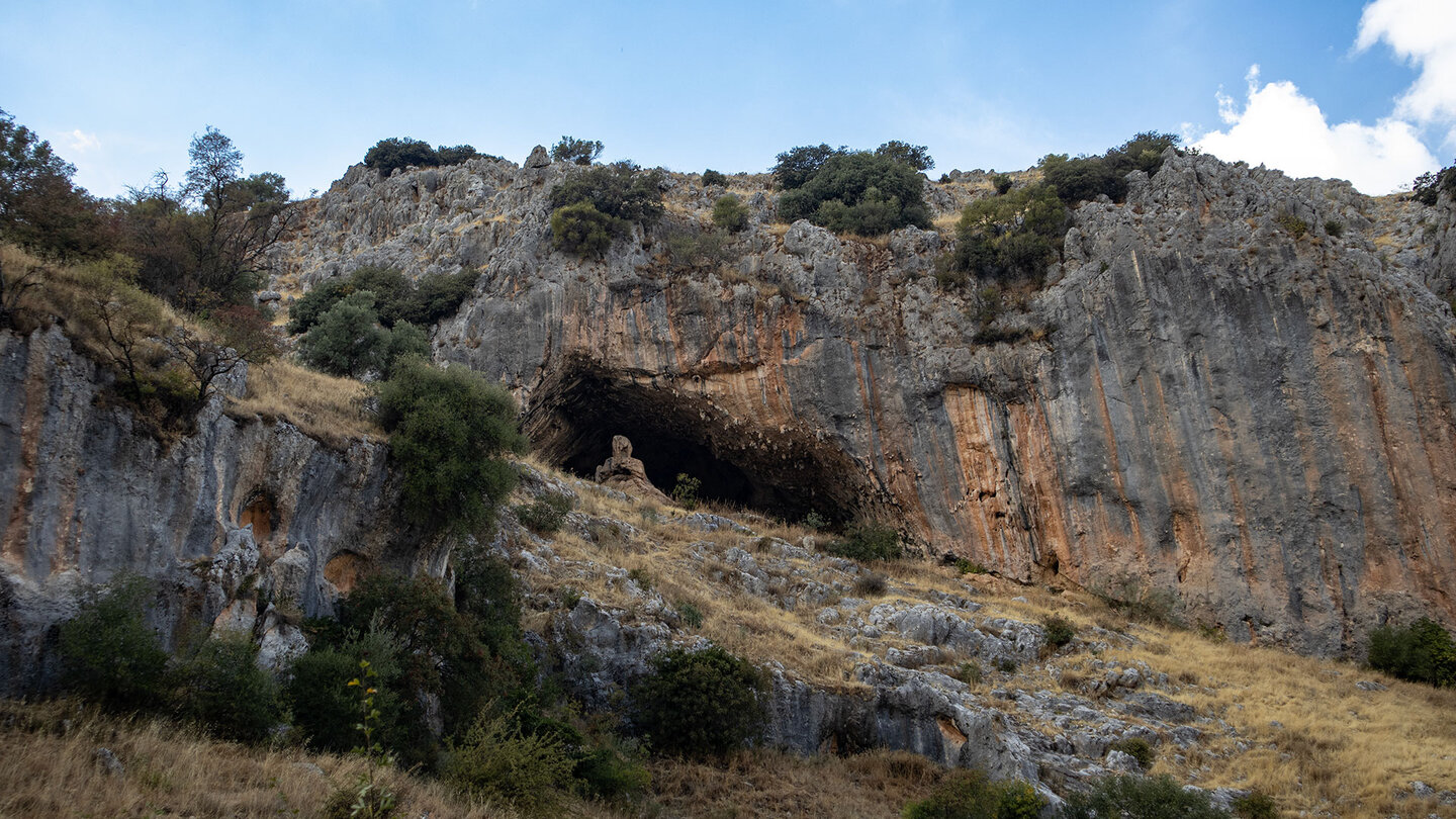 Cueva del Fraile mit Stalagmitenfigur