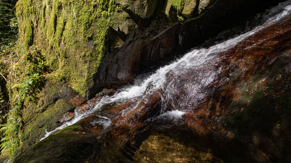 Edelfrauengrab-Wasserfall im Gottschlägtal