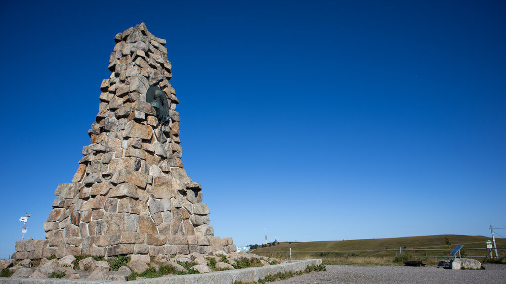 Das Bismarck-Denkmal auf dem Feldberg
