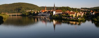 Neckargemünd zwischen Neckar und Elsenz