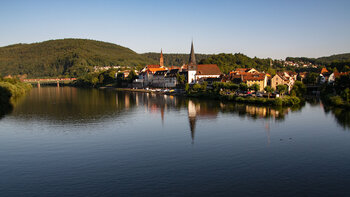 Neckargemünd zwischen Neckar und Elsenz