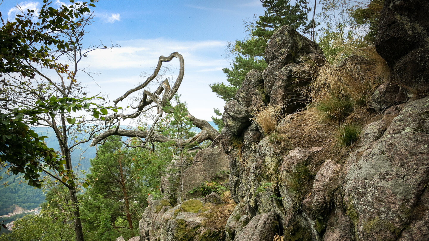 Tour an den Rockertfelsen