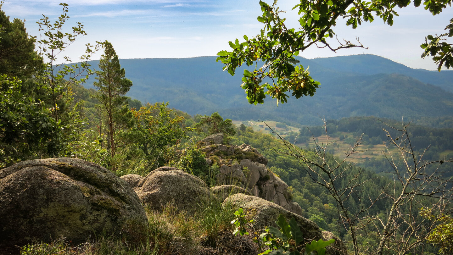 Wanderweg durch die Rockertfelsen