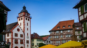 Mosbacher Rathaus am Marktplatz