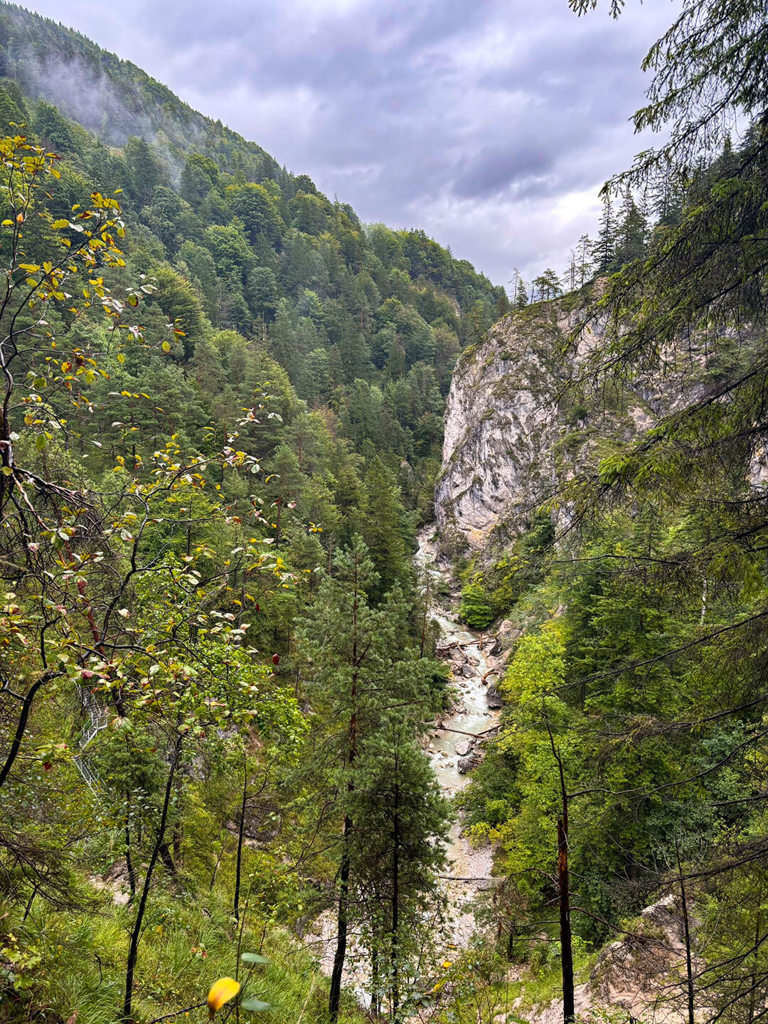 Sparchenklamm - neuerdings Kaiserbachklamm mit dem Kaiserbach