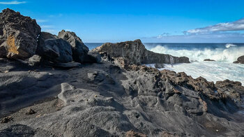 Basaltformationen bei Lomada Grande