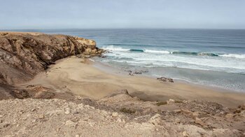 die Playa de Viejo Rey am Beginn der Wanderung