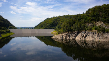 die Wehratalsperre ist auch unter dem Namen Stausee Wehr bekannt