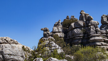 Vogelfigur im El Torcal de Antequera