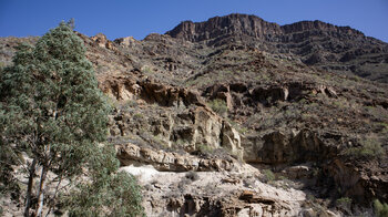 Felsformationen in der Tauro-Schlucht