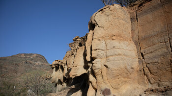 Tuffsteingebilde in der Tauro-Schlucht