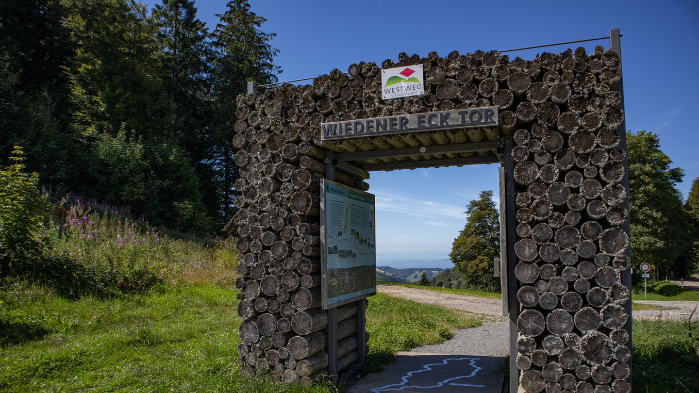Wanderung folgt der Route des Westwegs zum Belchen