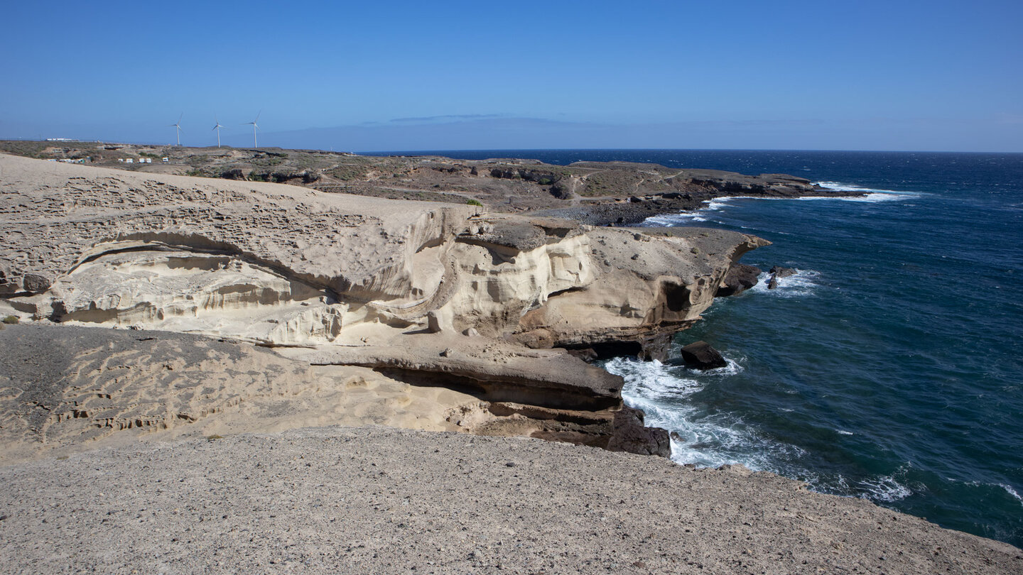 Küstenlandschaft im Südosten der Insel Teneriffa