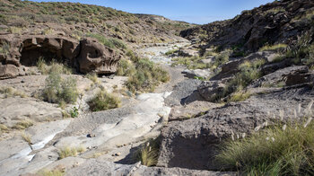 Wanderung durchs Bachbett des Barranco de Tajao