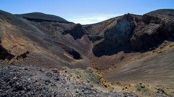 die Kraterlandschaft des Duraznero