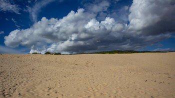 Wolken über der Duna de Valdevaqueros