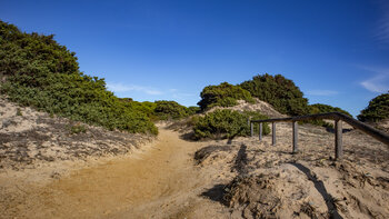 Wanderroute an der Punta Paloma