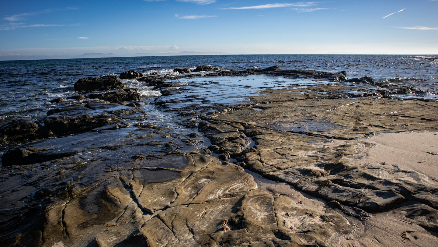 Gezeitenplattformen an der Costa de la Luz