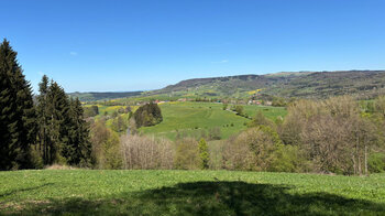 Hohe Rhön - Panoramablick über die Landschaft