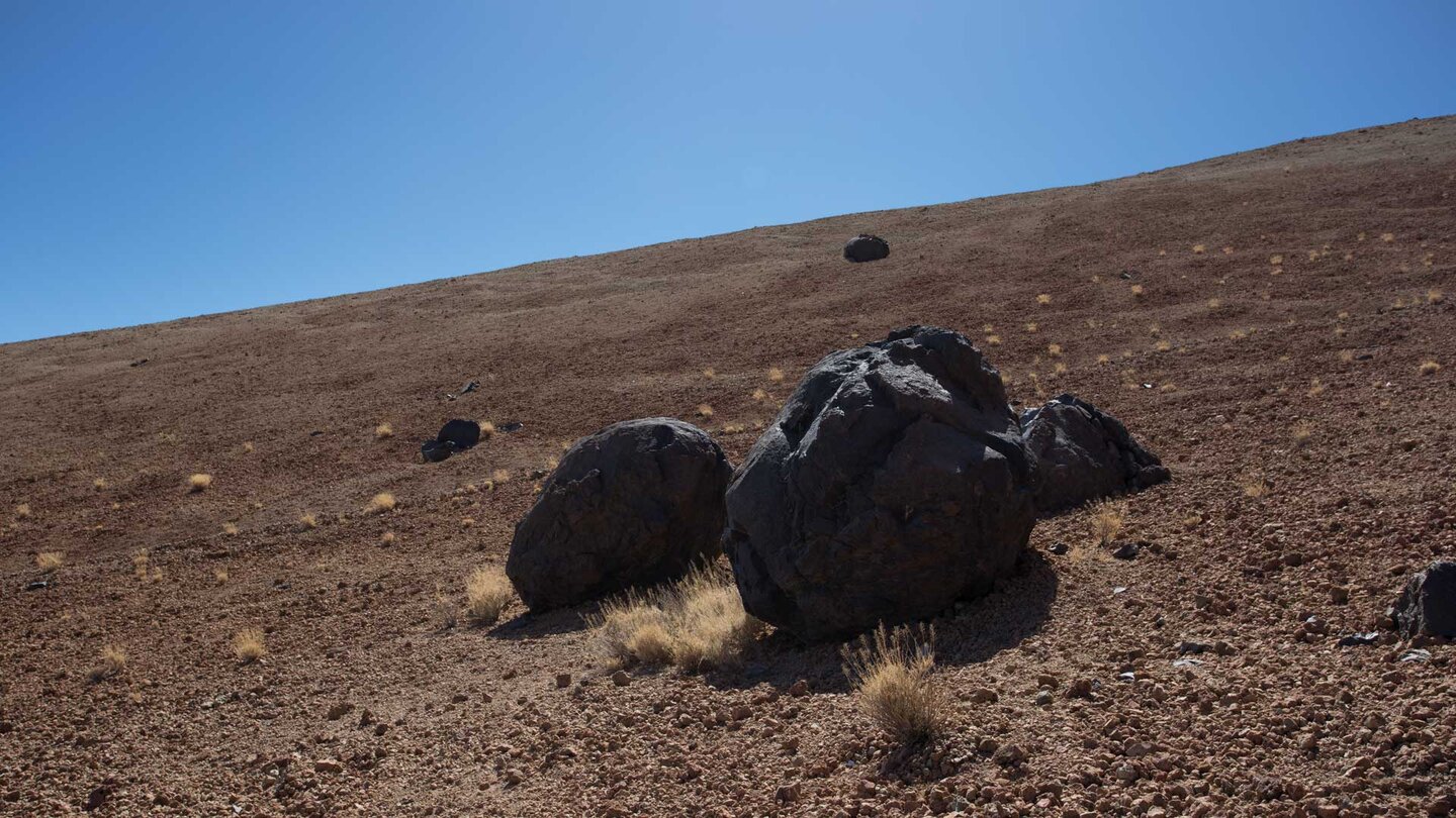 Huevos del Teide am Montaña Blanca auf Teneriffa