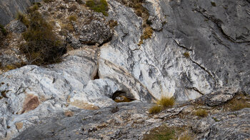 Trockenbachlauf im Barranco de la Osa