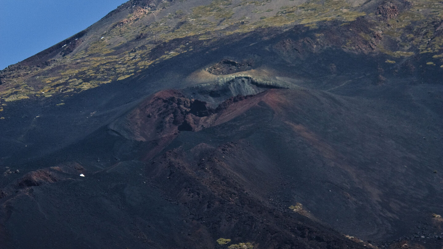 die Explosionskrater der Narices del Teide auf Teneriffa