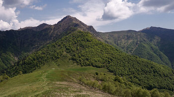 Blick auf Alpe di Neggia and Monte Tamaro