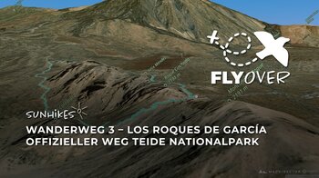 Spektakuläre Felsmonumente auf Teneriffa: Die klassische Vulkanrunde am Teide (3D-Flyover)