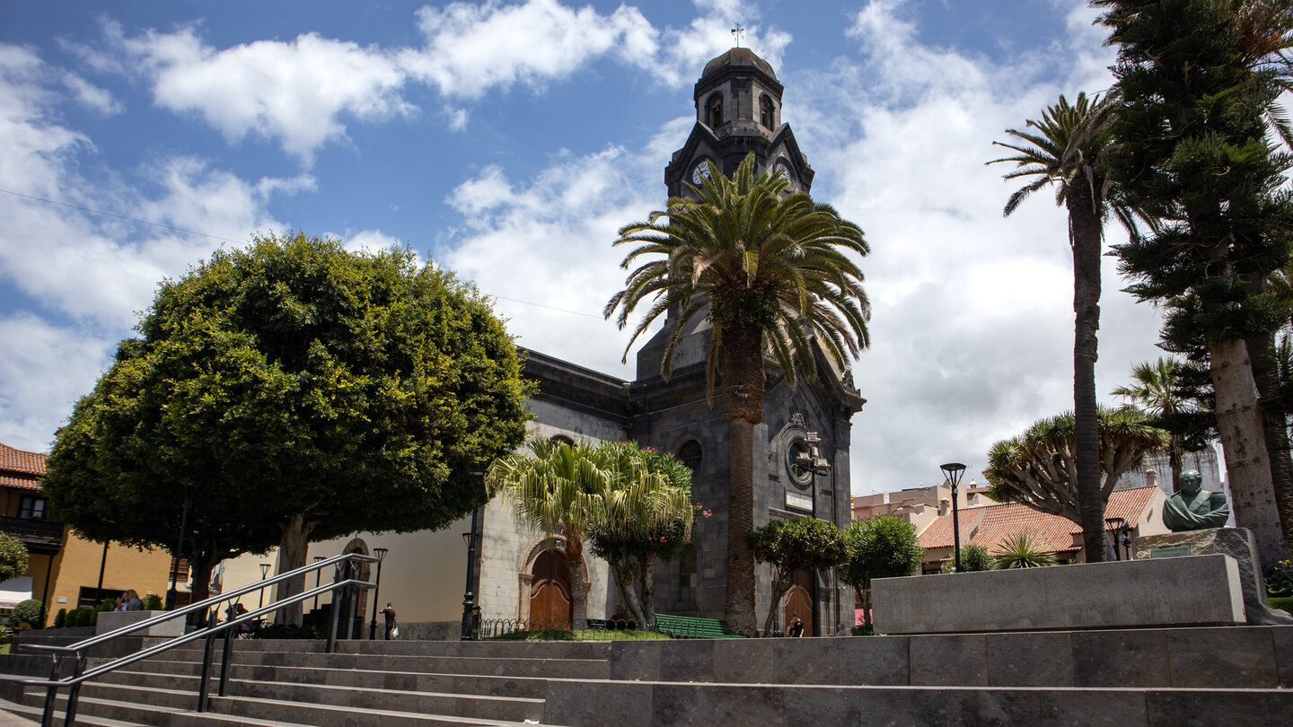 Blick auf die Iglesia de Nuestra Señora de la Peña de Francia in Purto de la Cruz