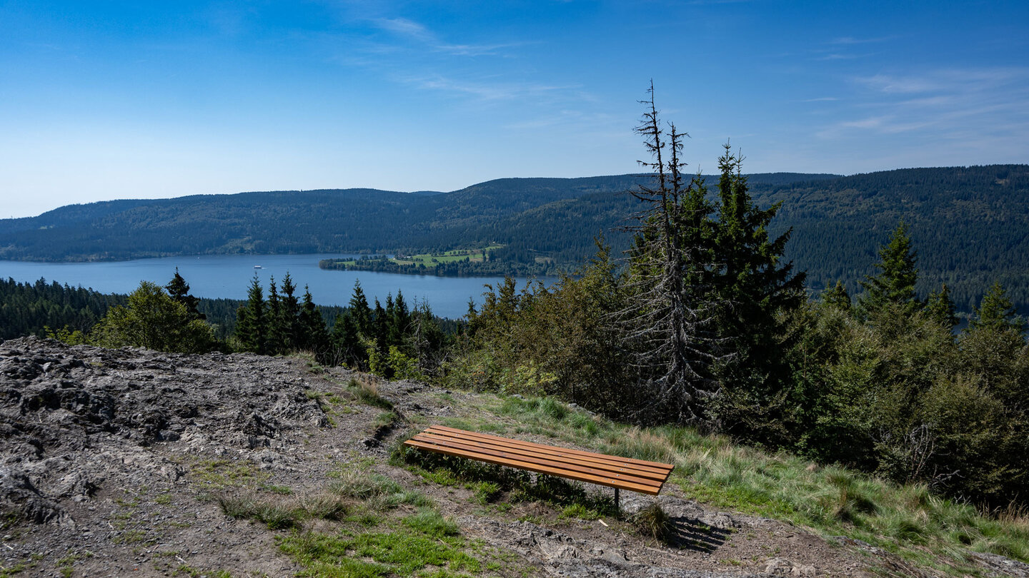 Blick vom Bildstein auf den Schluchsee