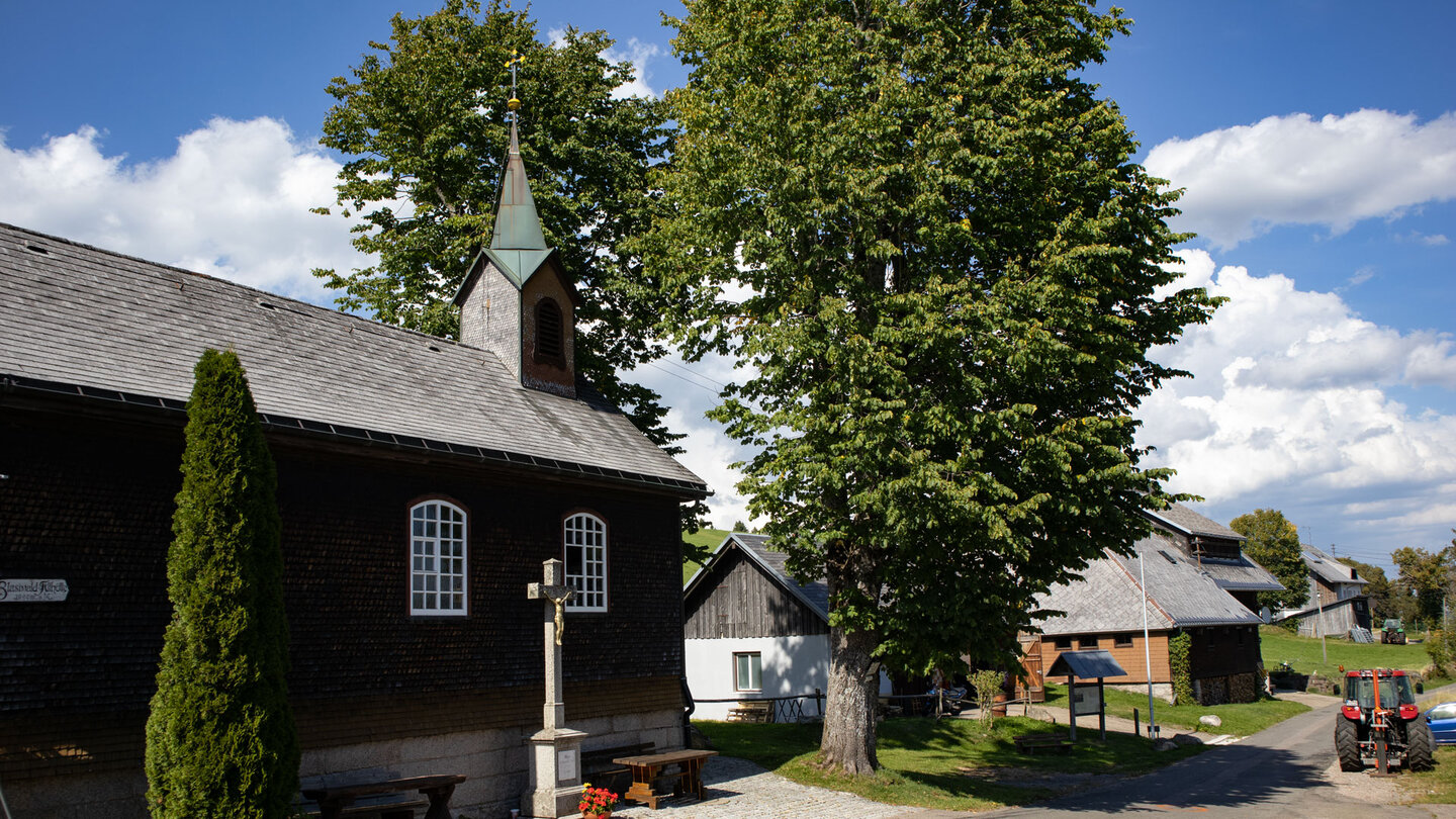 die Kapelle St. Pantaleon in Blasiwald-Althütte