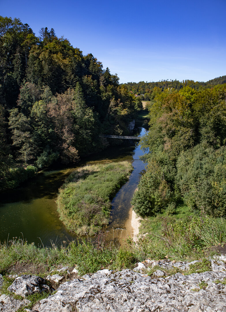 Panoramablick vom Amalienfelsen