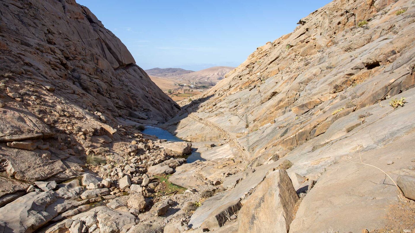 Abstieg ins Barranco de Malpaso