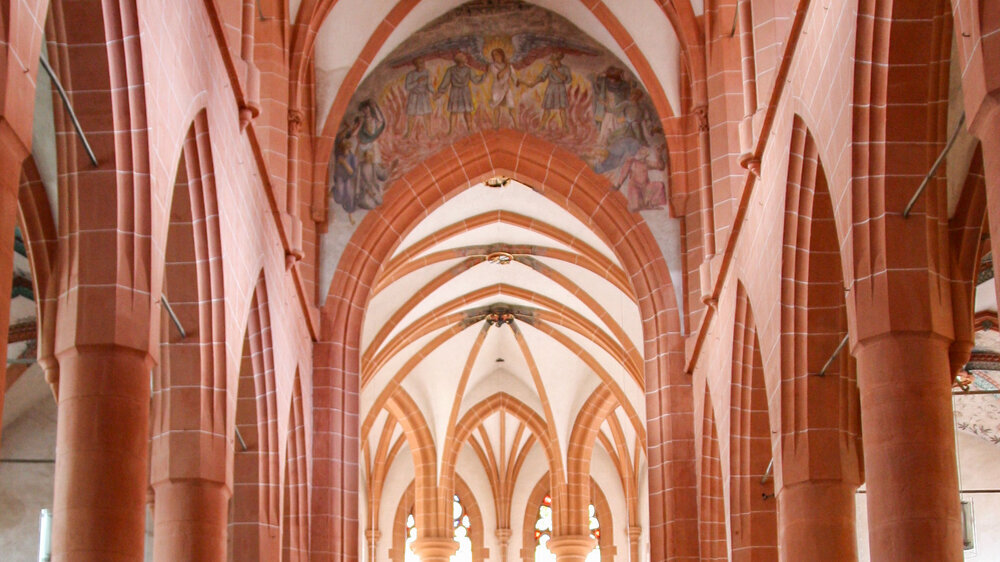 Innenansicht der Heiliggeistkirche in Heidelberg Innenansicht der Heiliggeistkirche in Heidelberg