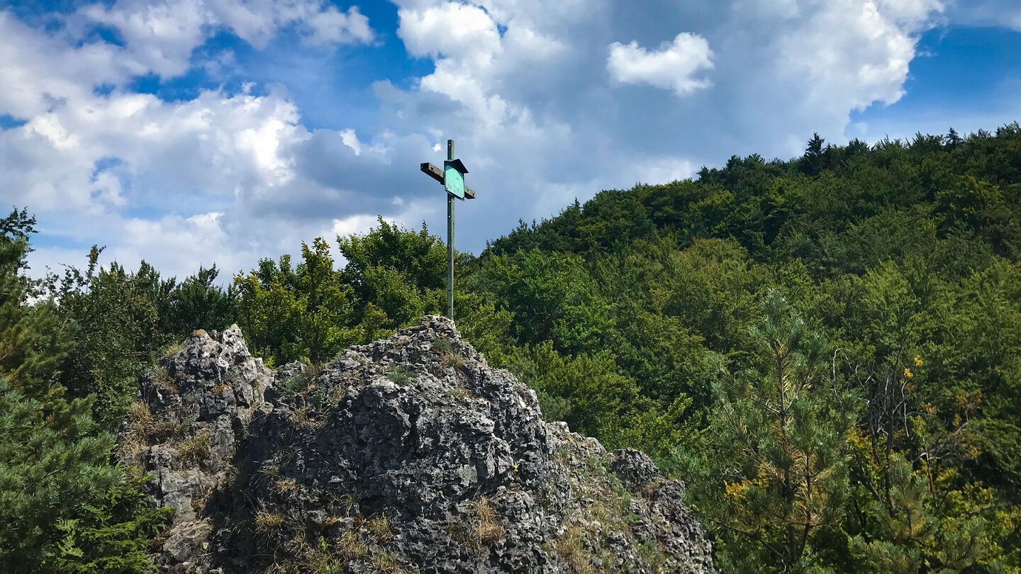 Gipfelkreuz am Höhenglückssteig