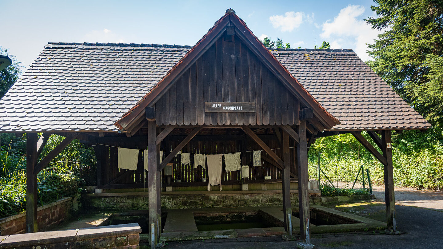 der Alte Waschplatz in Eppenbrunn