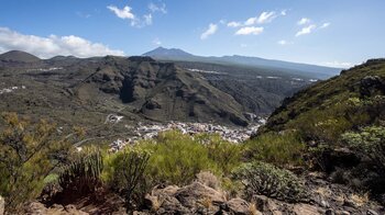 Tamaimo und Teide auf der Wanderung über den Guama