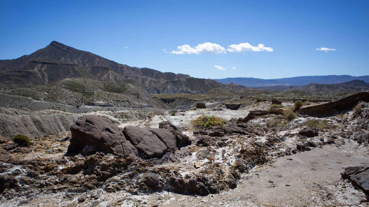 weite Sicht in der Desierto de Tabernas