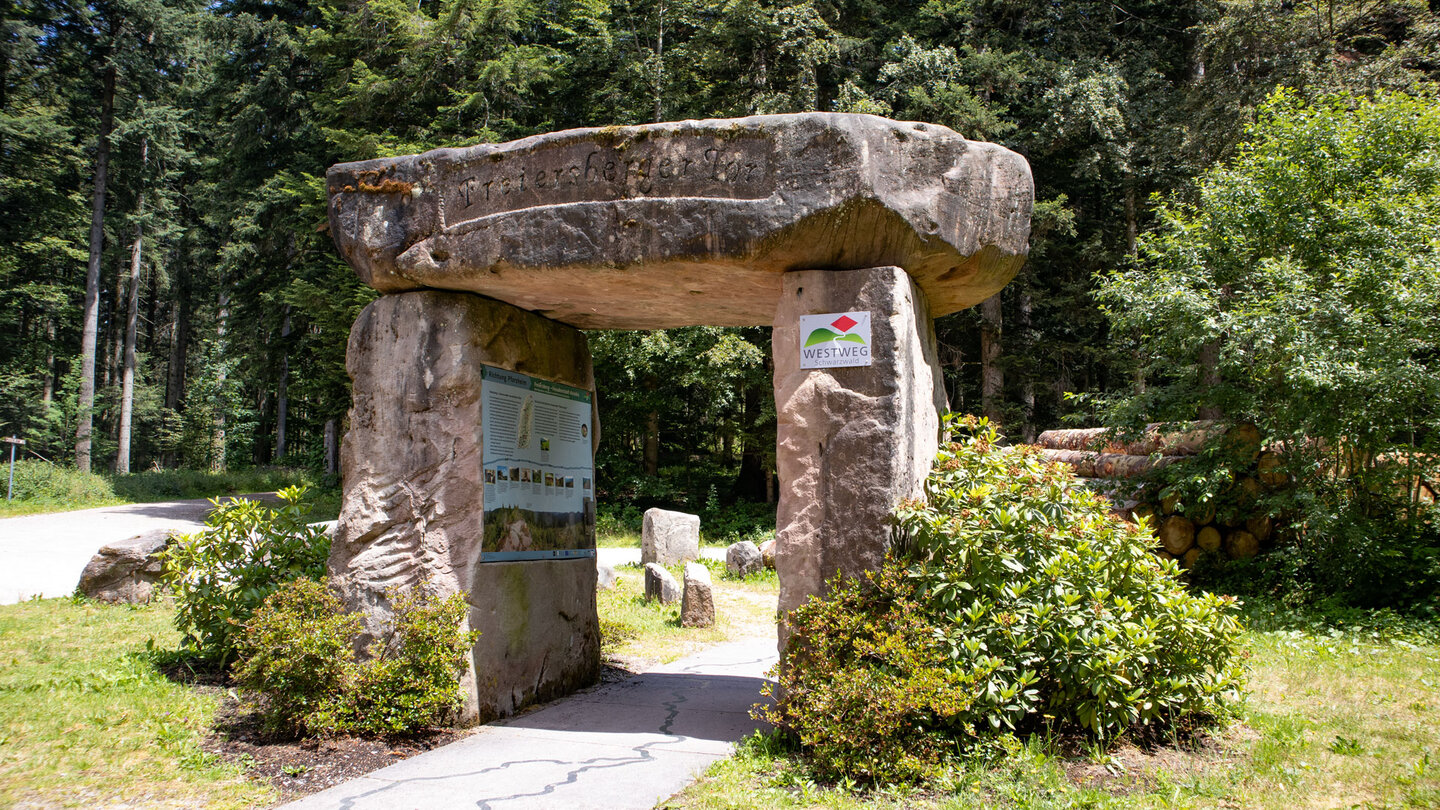 das Westwegportal Freiersheimer Tor