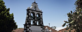 die Iglesia de Nuestra Señora de la Candelaria im Ortszentrum von Tijarafe auf La Palma