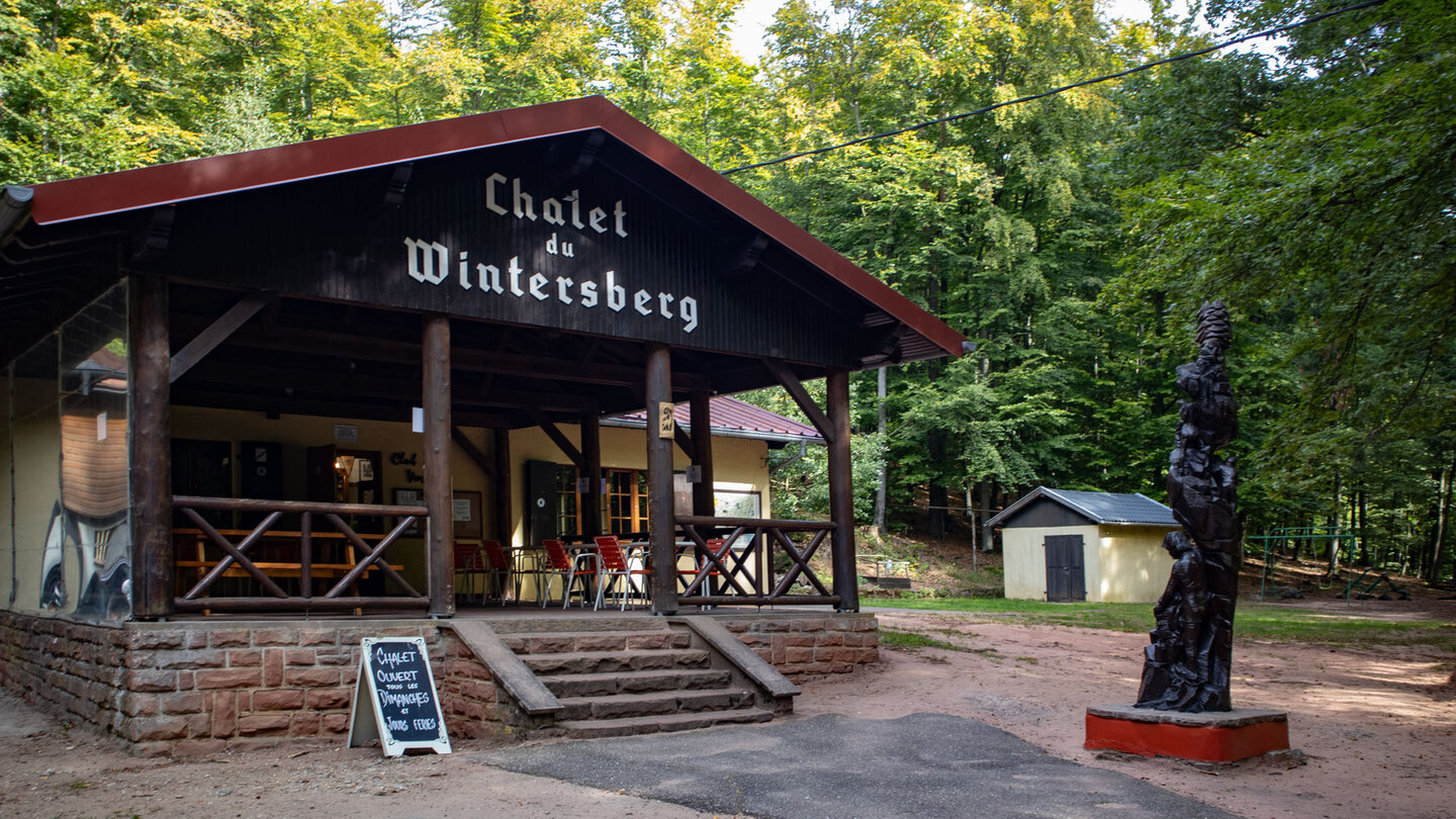 Einkehrmöglichkeit im Chalet du Wintersberg am Col de la Liese