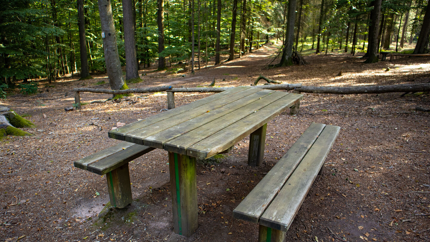 Rastplatz am Col du Pottaschkopf