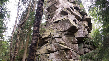 südliche Schnarcherklippe im Harz