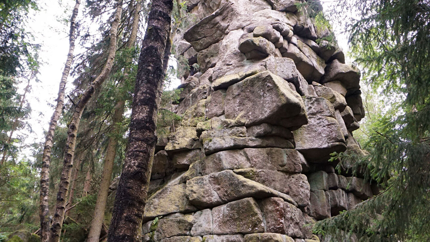 südliche Schnarcherklippe im Harz