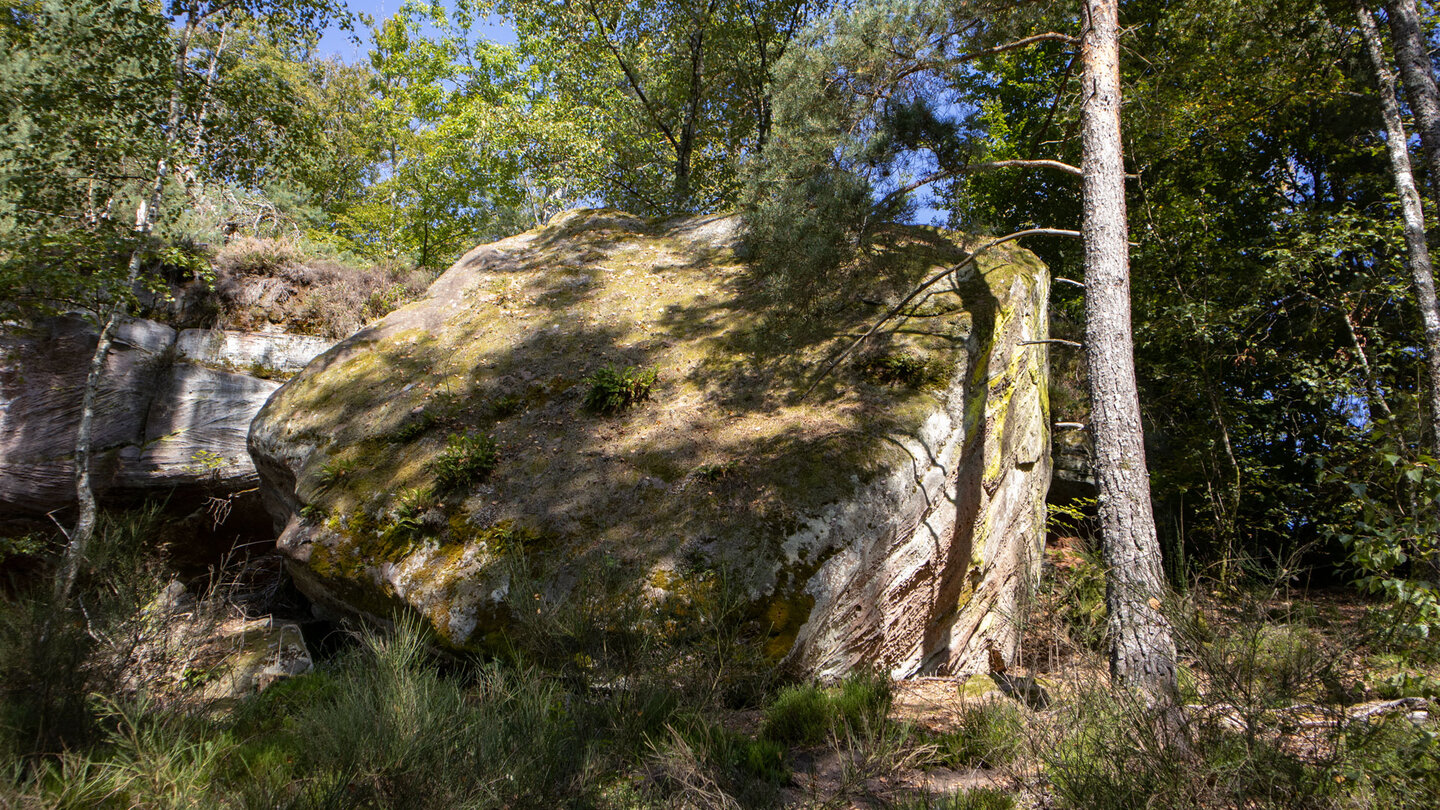 Optionale Wanderroute zu den Felsen am Rotenrumer Eck